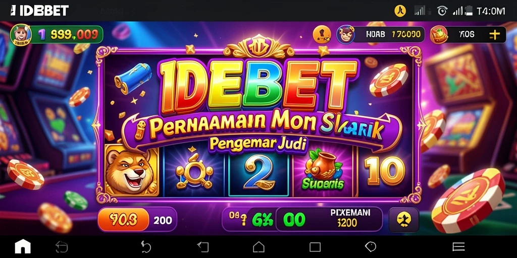 Tampilan gameplay menarik dari game Slot IDEBET yang menyenangkan.